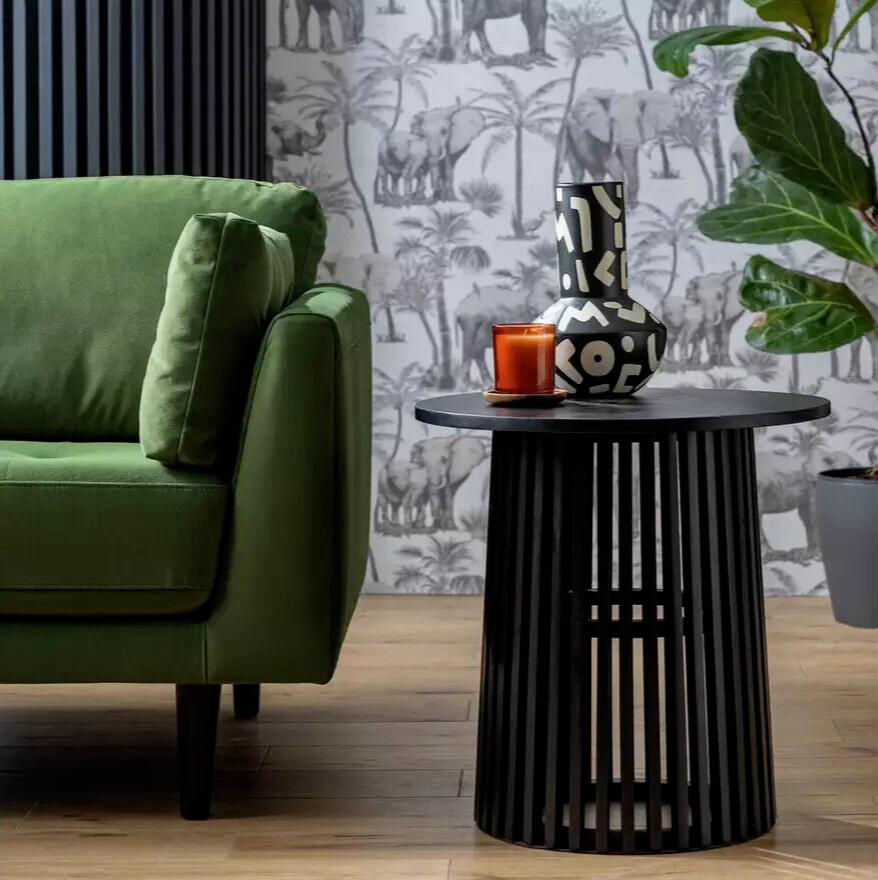 Habitat Jericho Side Table - Black ( B Grade 52650 )