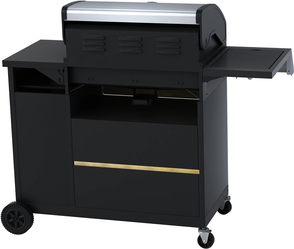 Deluxe 3 Burner with Side Burner Gas BBQ ( B Grade 15845 )