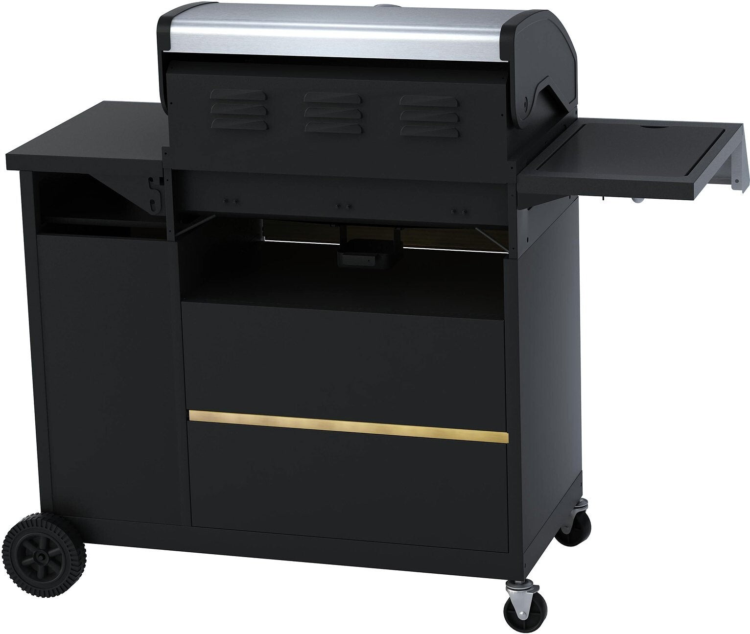 Deluxe 3 Burner with Side Burner Gas BBQ ( B Grade 15845 )
