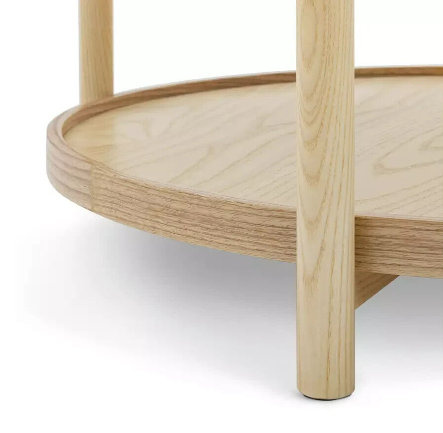 Habitat Selby Round Coffee Table - Natural