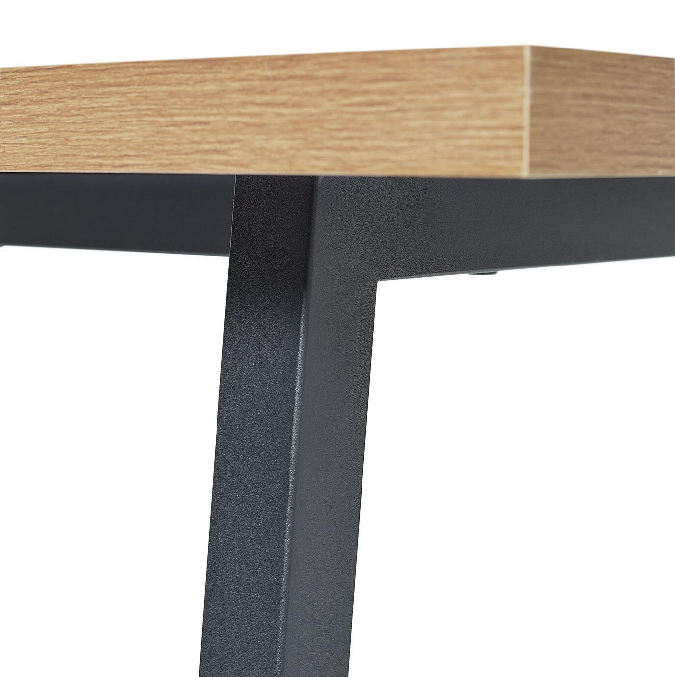 Habitat Nomad 6 Seater Dining Table - Oak Effect