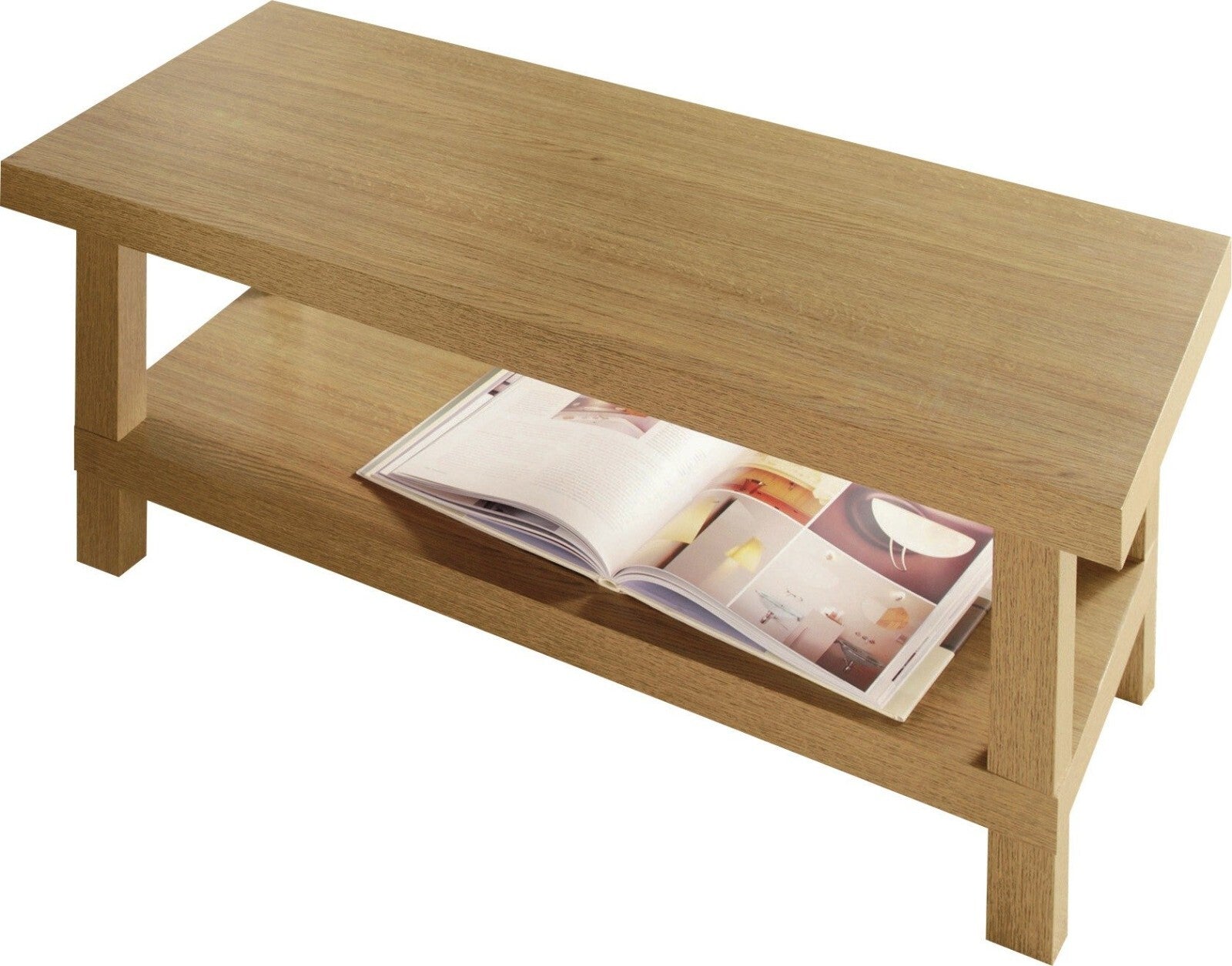 Stratford Chunky Coffee Table - Oak Effect