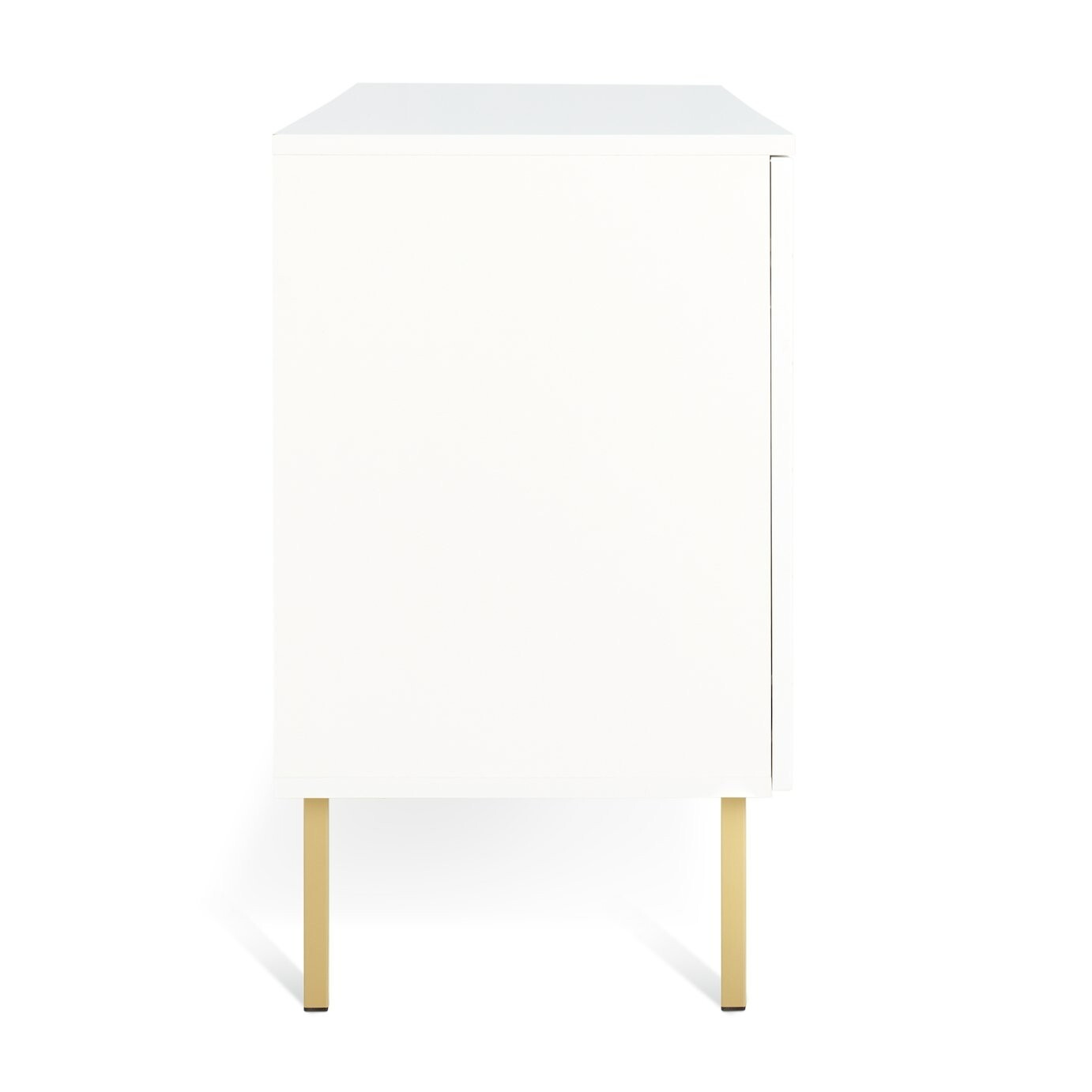 Home Kyler 2 Door 1 Drawer TV Unit - White