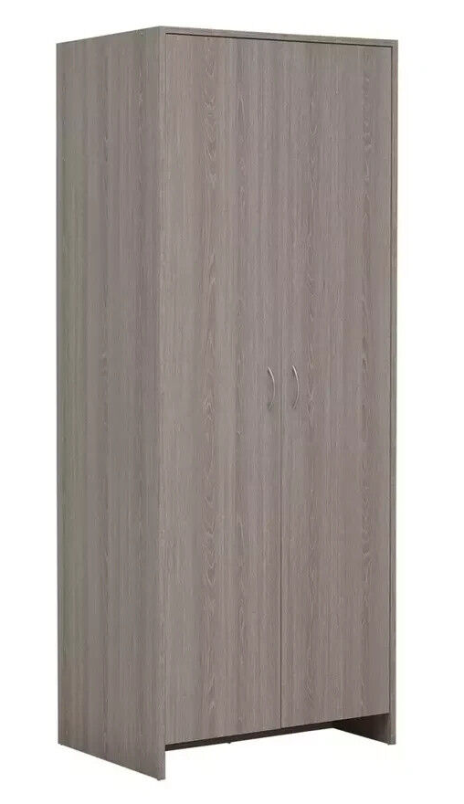 Seville 2 Door Wardrobe - Grey Oak Effect ( B Grade )