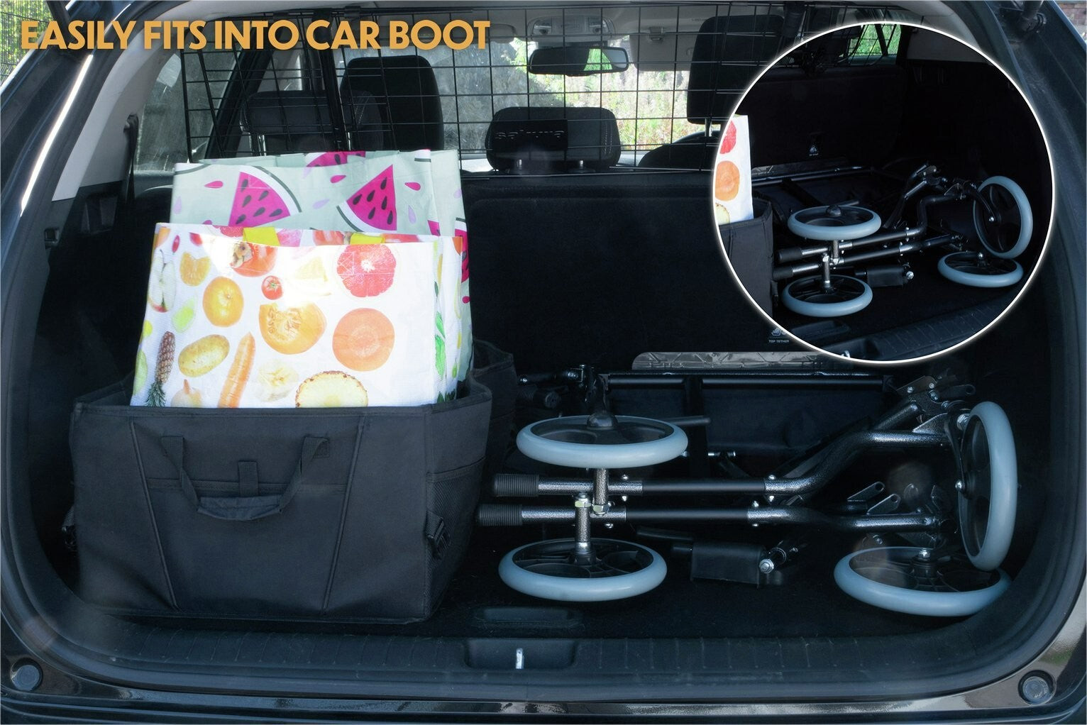 Aidapt Steel Compact Transport Wheelchair