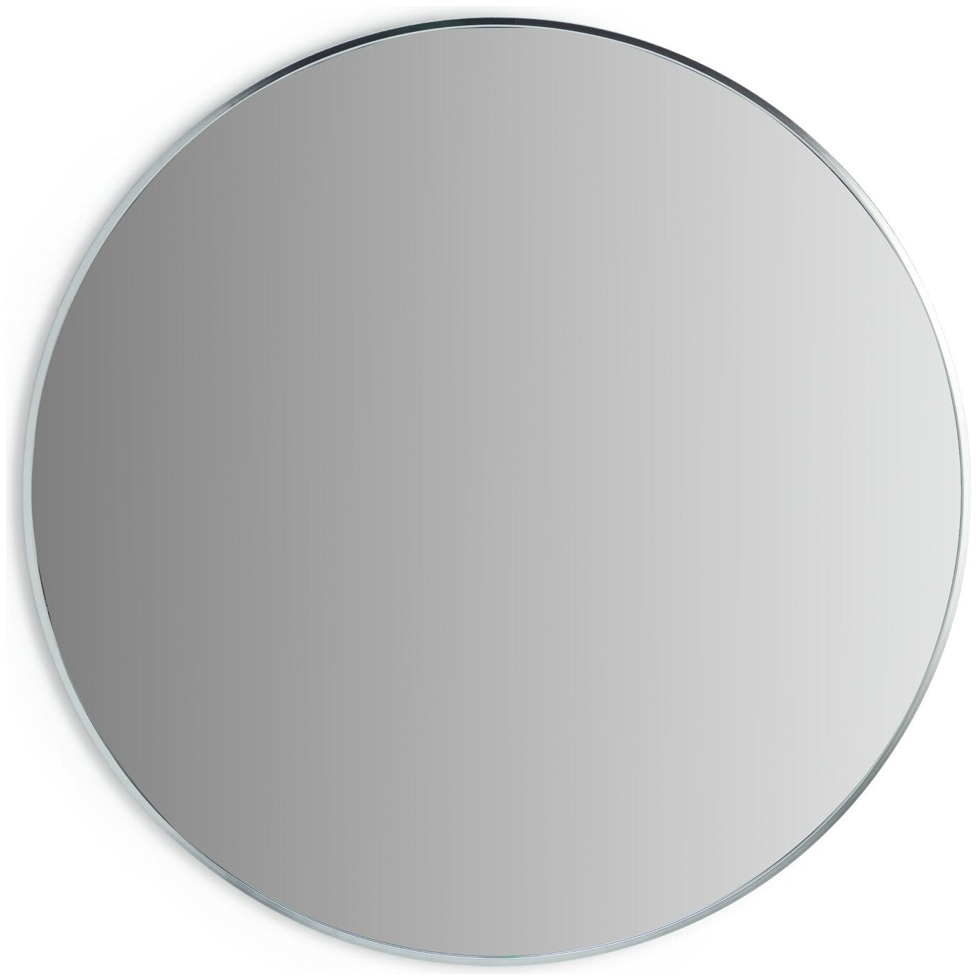Habitat Katun Round Wall Mirror - Silver - 80x80cm