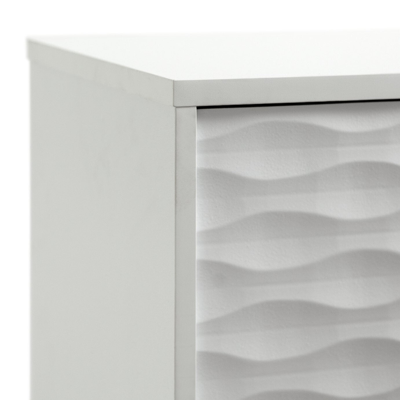 Habitat Zander Textured TV Unit - White & Oak Effect