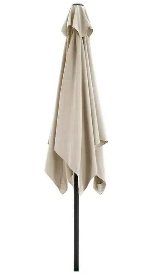 Habitat 2m Square Garden Parasol - Cream | Outdoor Sun Umbrella for Patio Garden