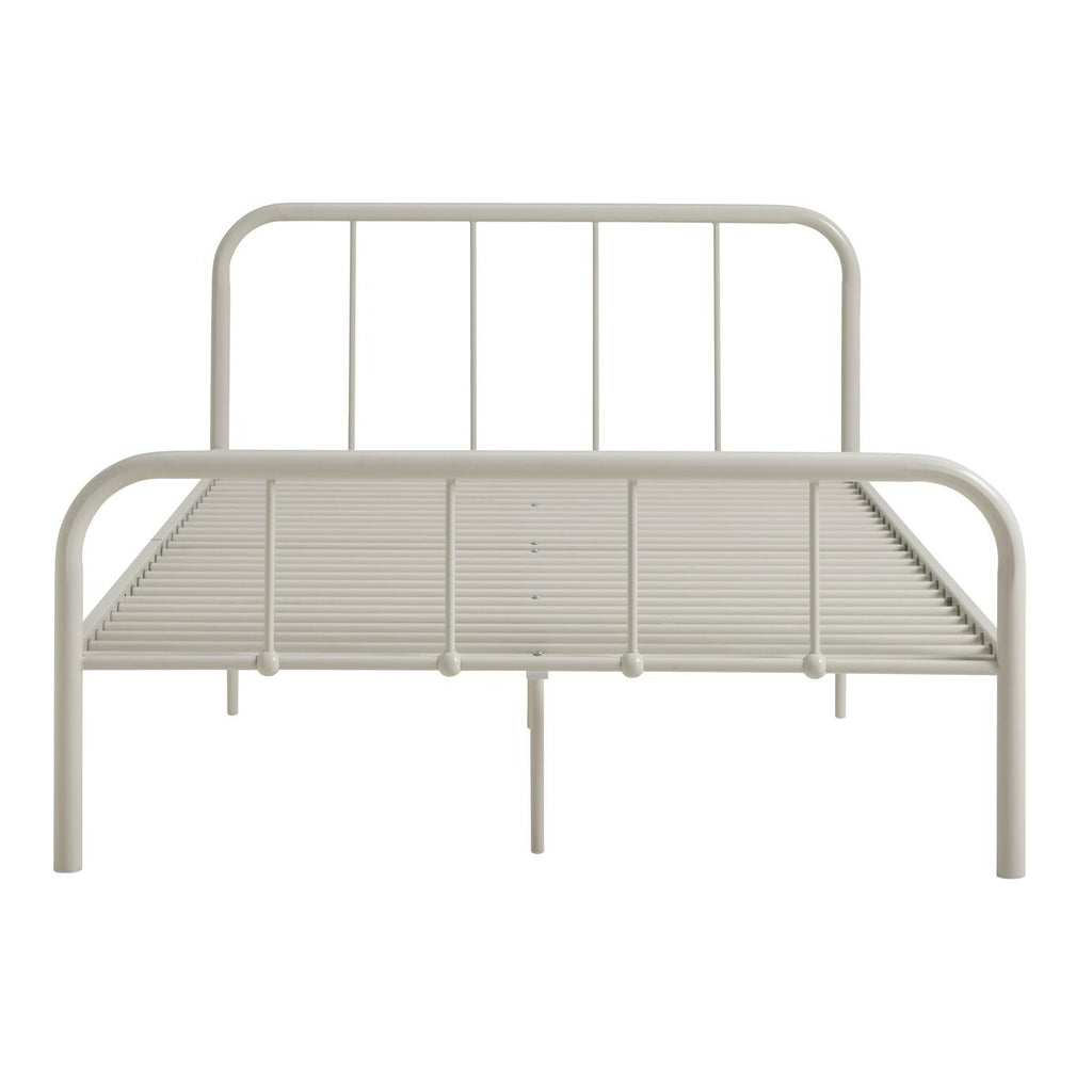 Home Kids Charlie Small Double Metal Bed Frame - White