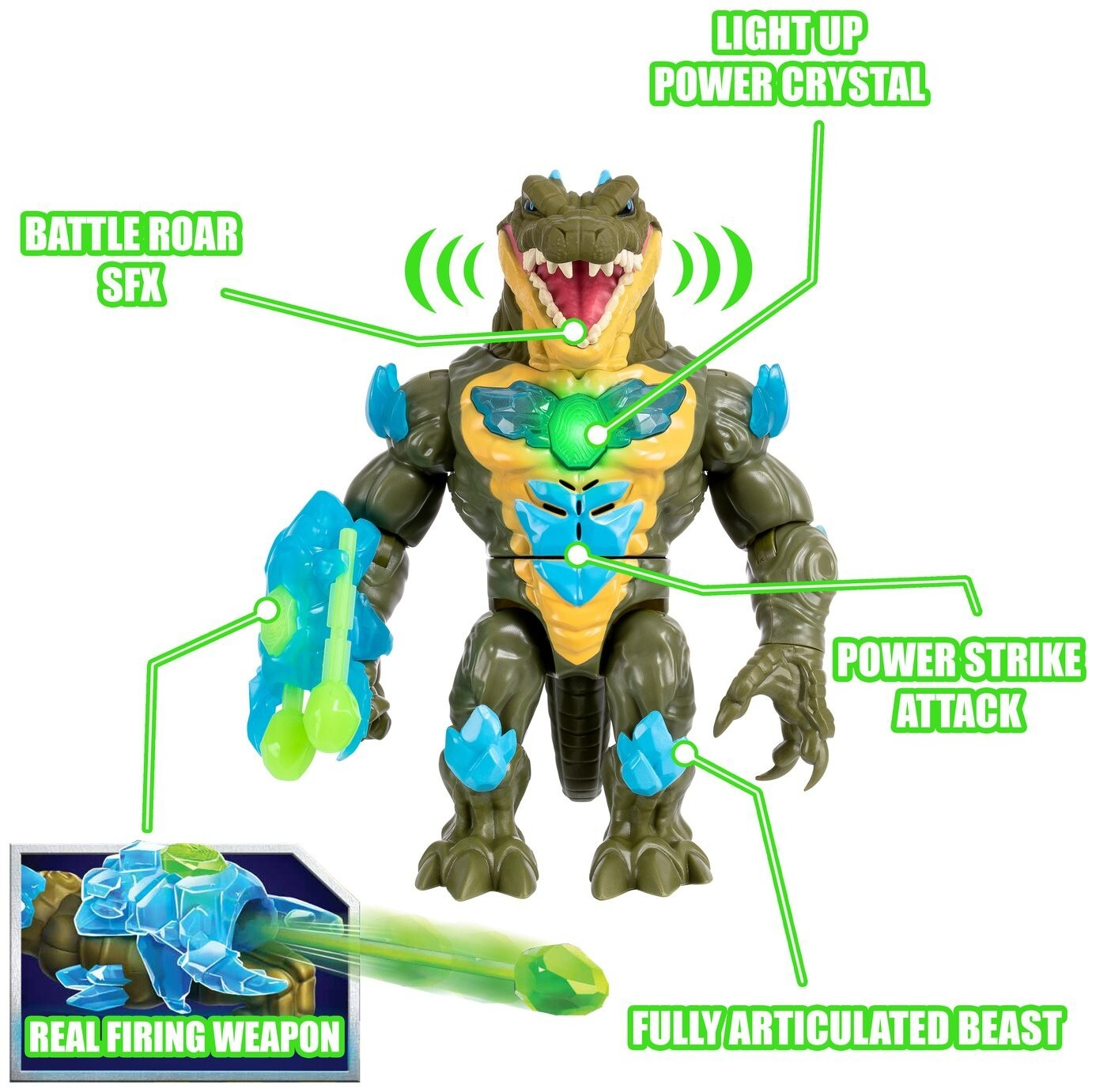 Beast Lab Exclusive Reptile Playset