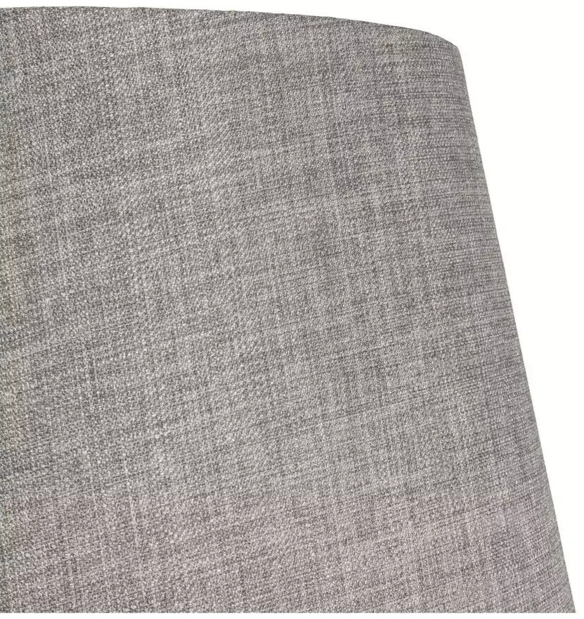 Habitat Arc Floor Lamp - Matte Black & Grey