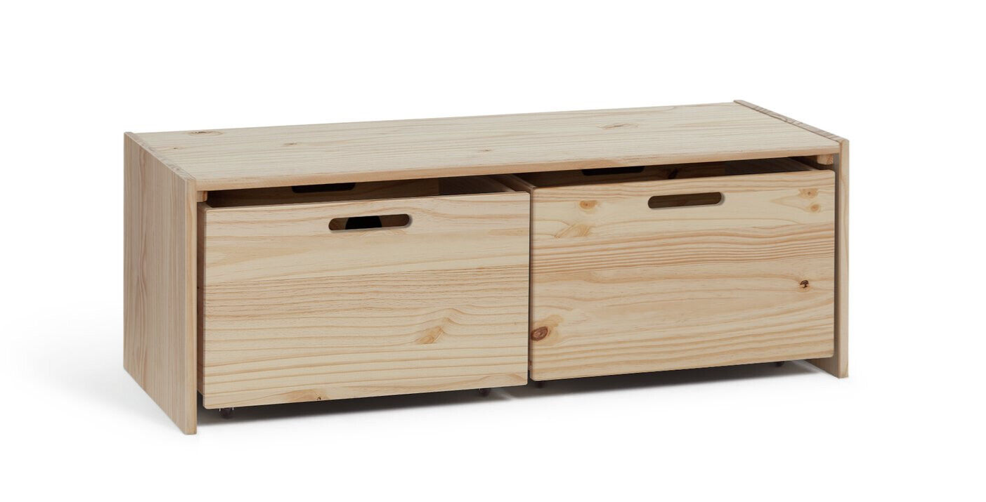Habitat Rico Low Storage Unit - Pine