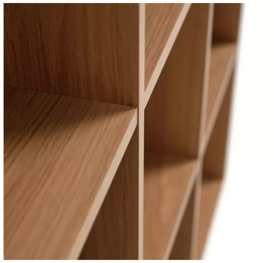 Habitat Home Squares 9 Cube Storage Unit - Oak Effect | Organizer Storage