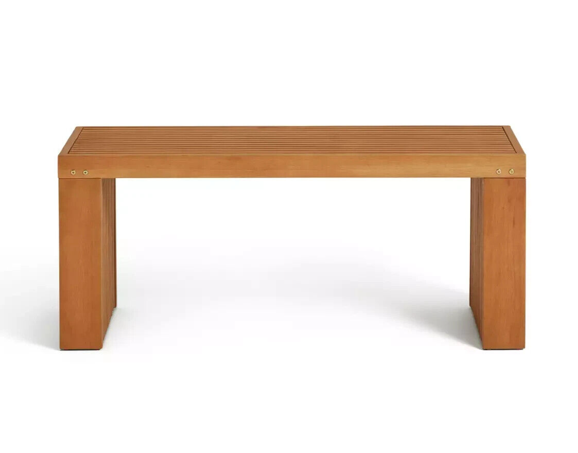 Habitat Samoa Eucalyptus 2 Seater Garden Bench - Natural