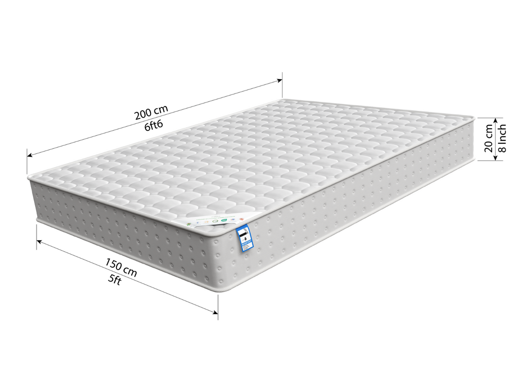 JD Furniture Orthopaedic Kingsize 5FT Mattress Pocket Sprung - For Kids & Adults