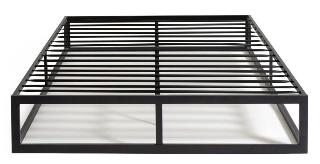 Platform Small Double Metal Bed Frame - Black