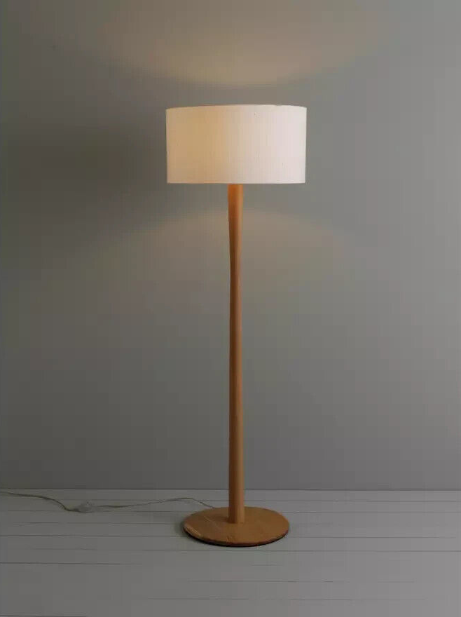 Habitat Pole Floor Lamp Base Only - Oak