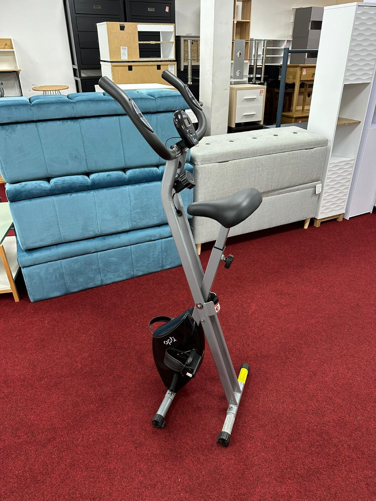 Opti Folding Magnetic Exercise Bike (S)