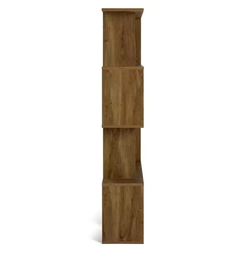 Habitat Nomad Blocked Bookcase - Oak