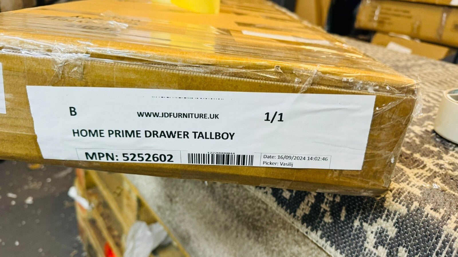 Prime Drawer Tallboy ( B Grade 18440 )