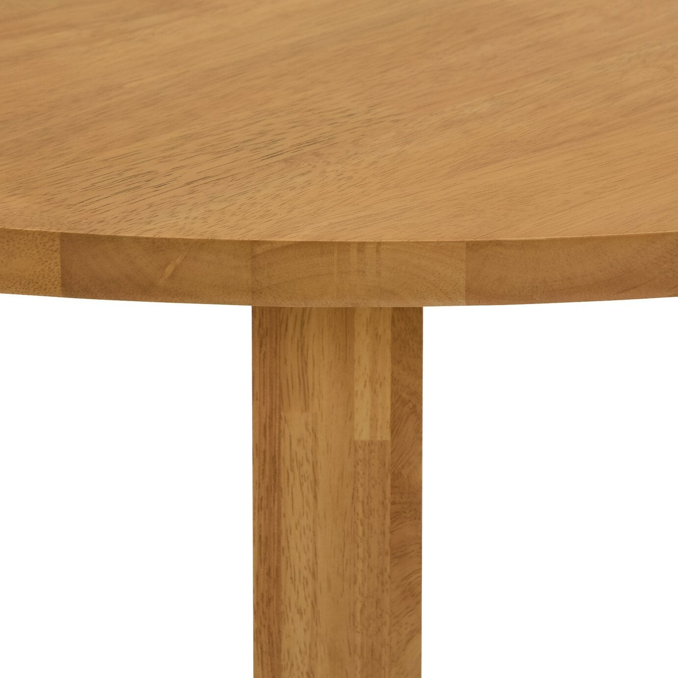 Trieste Round 4 Seater Dining Table - Oak