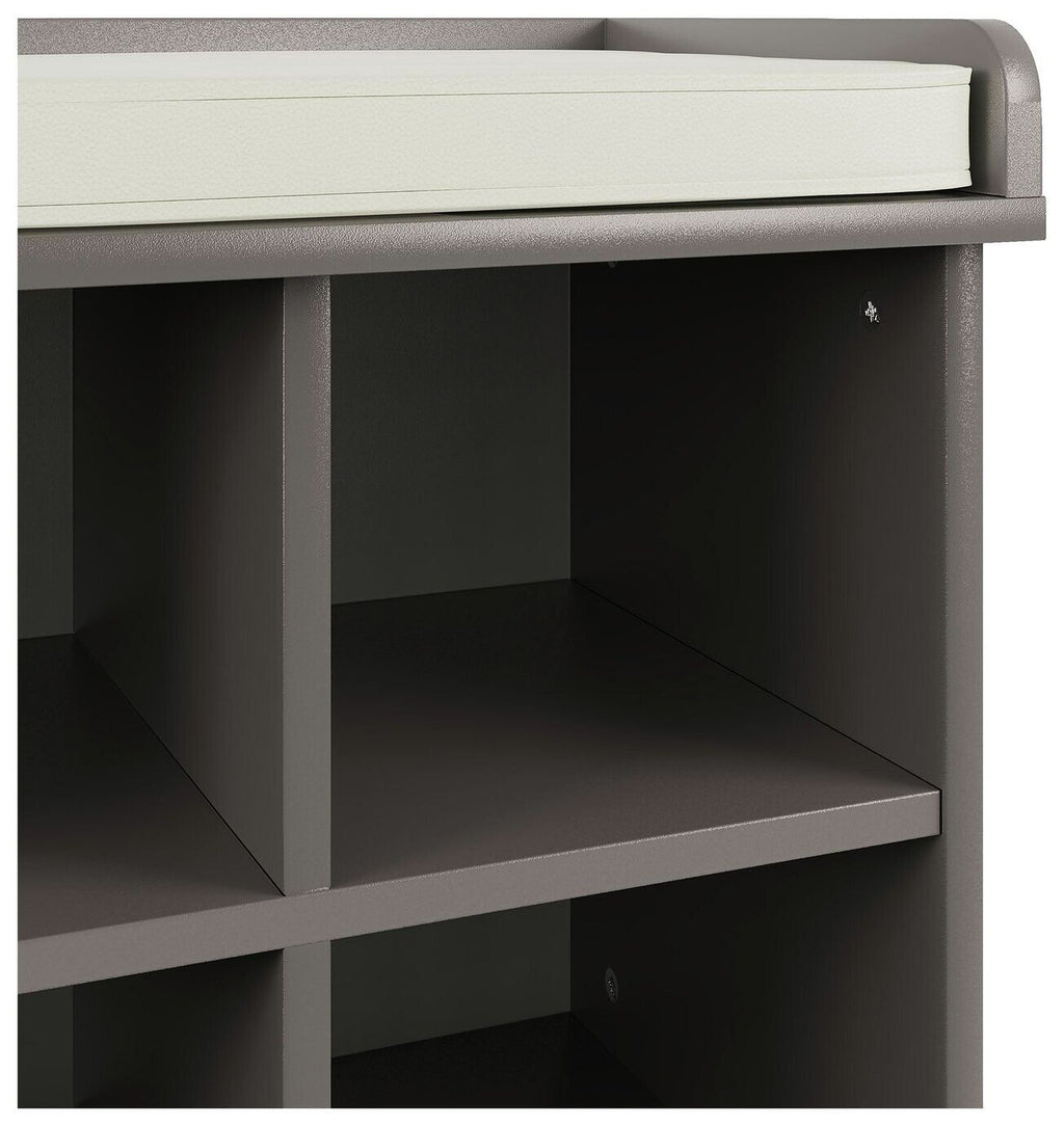 Kempton Shoe Bench - Grey