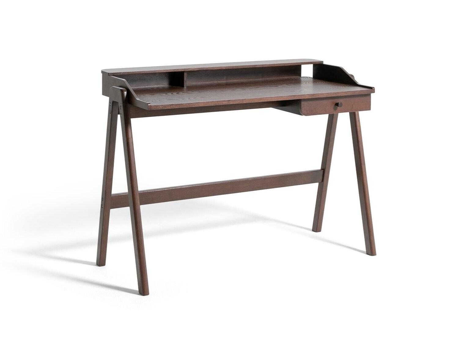 Habitat Ewell 1 Drawer Desk - Walnut