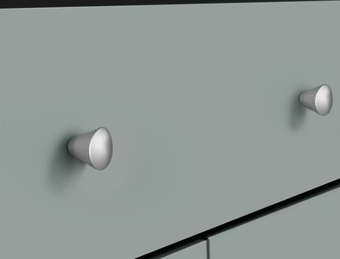 Maine 2 Door 1 Drawer Sideboard - Grey