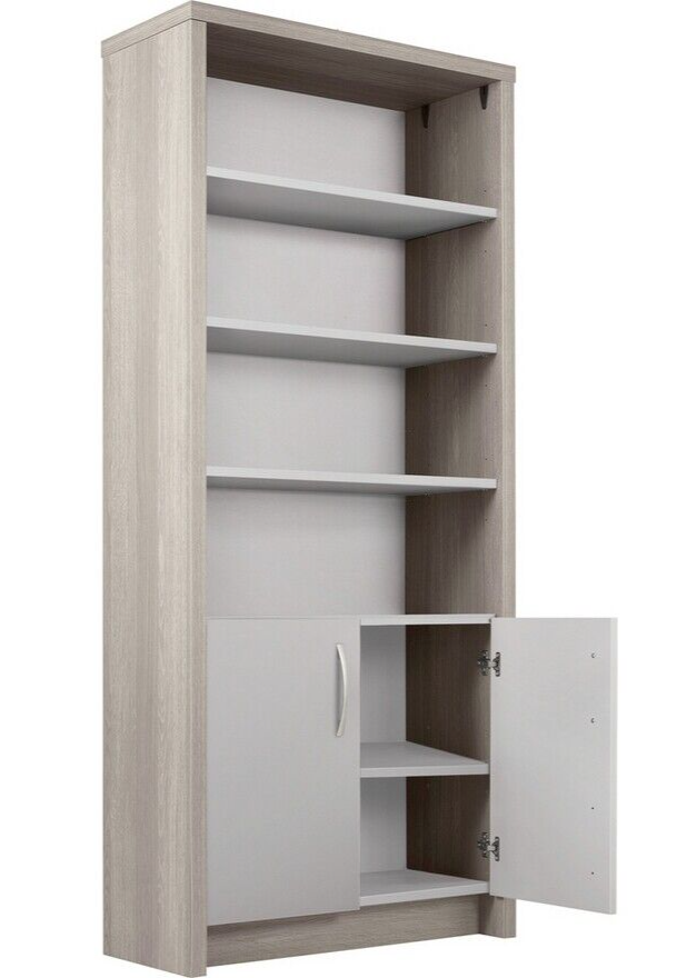 Habitat Venice 3 Shelf Display Cabinet - Grey