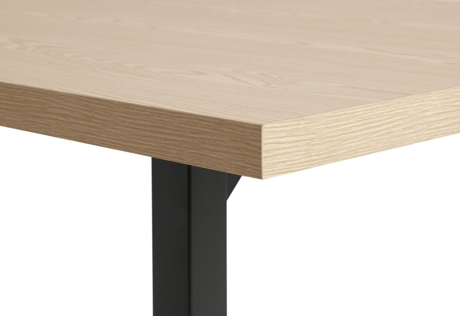 Zayn Wood Effect Dining Table - Natural