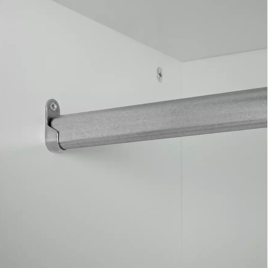 Brisbane 4 Door 3 Drawers Wardrobe - Grey ( B Grade )
