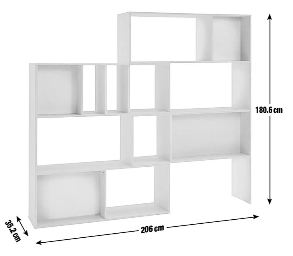 Habitat Extendable Wide Shelving Unit - White