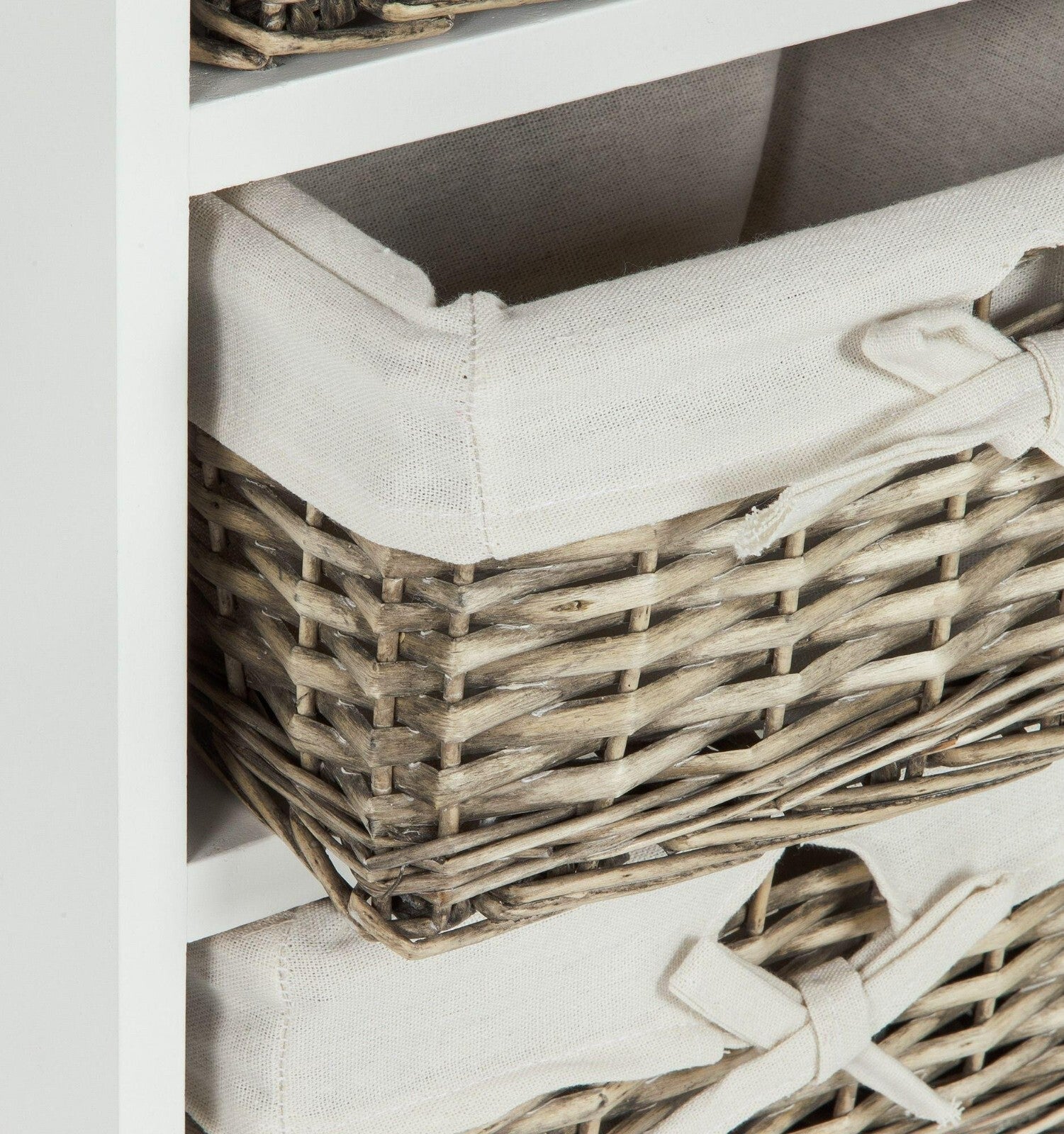 Home New Malvern 4 Drawer Storage Unit - White