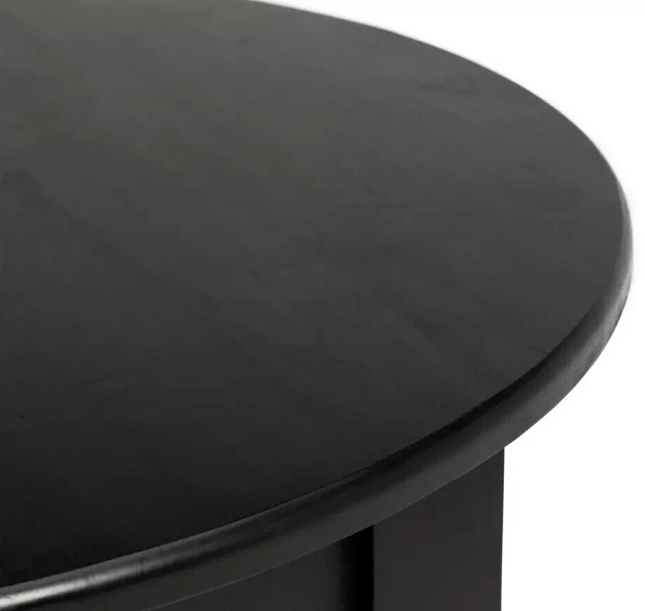 Banbury Extending Solid Wood Dining Table - Black