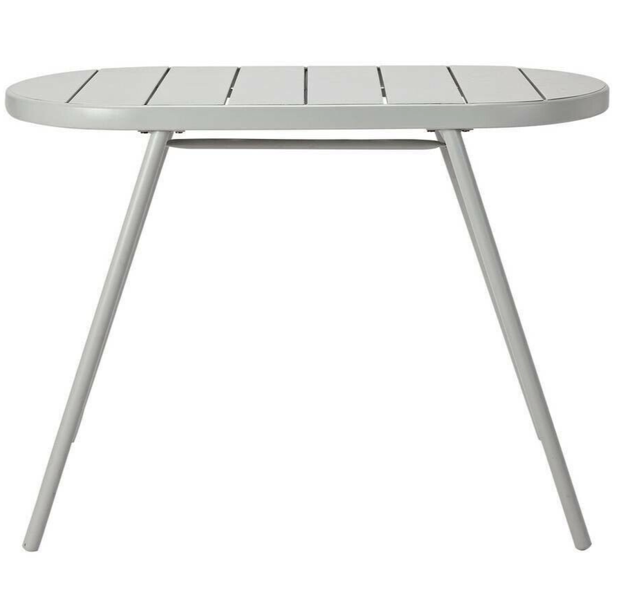 2 Seater Oval Bistro Table - Grey ( Table ONLY )