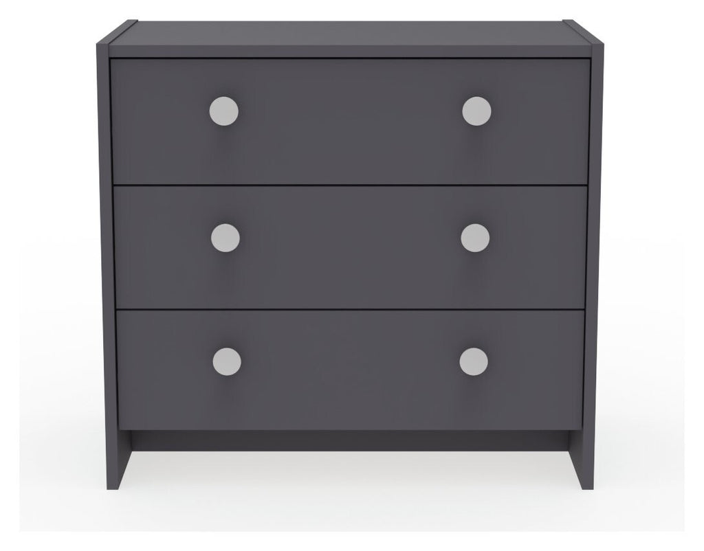 Seville 2 Piece 1 Door Wardrobe Set - Anthracite ( B Grade 40117 - 40120 )