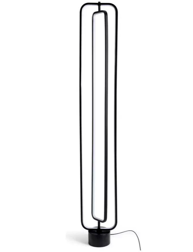 Habitat Sio LED Floor Lamp - Black | Adjustable Standing Light Living Bedroom
