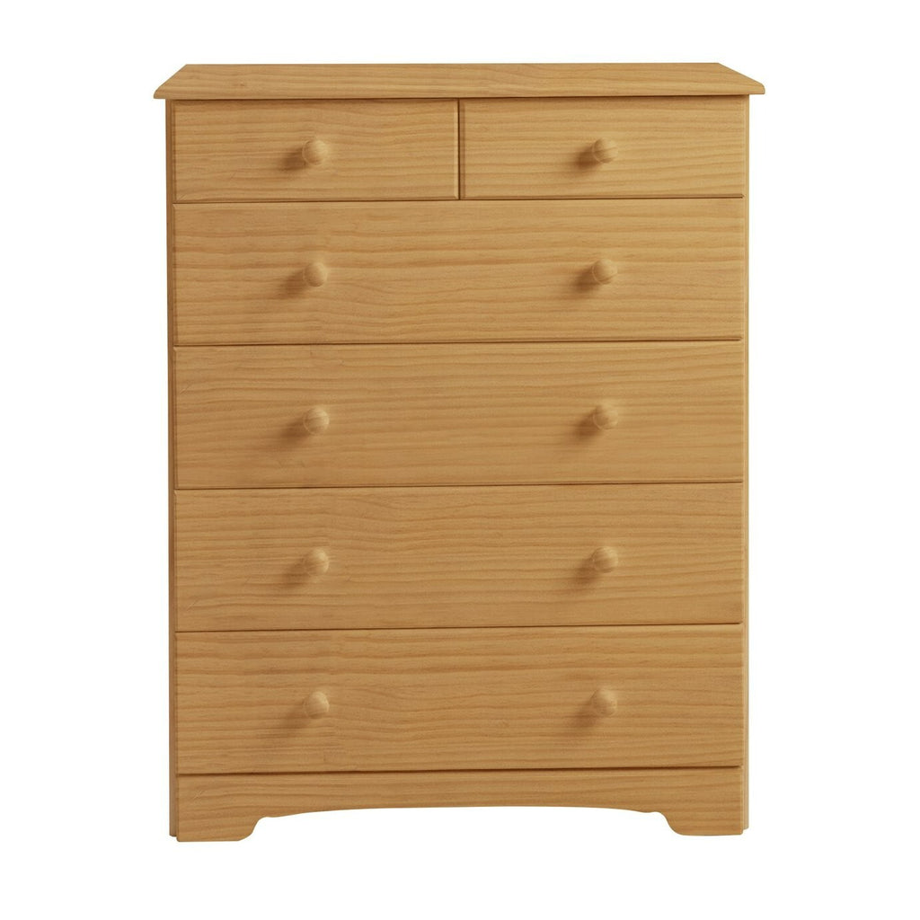 Nordic 4 + 2 Drawer Chest - Pine