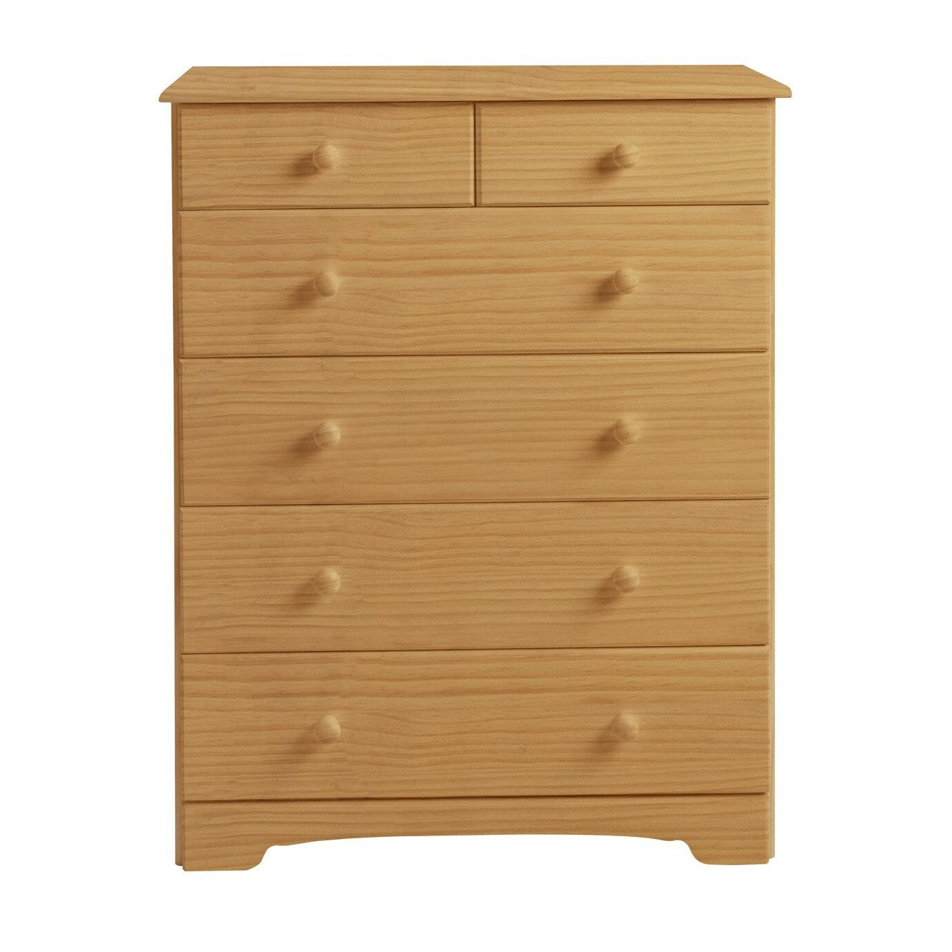 Nordic 4 + 2 Drawer Chest - Pine