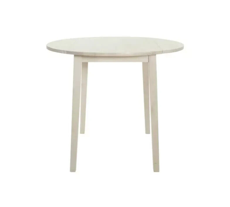 Kendal Solid Wood Extending Table & 4 Oak Chairs White Wash