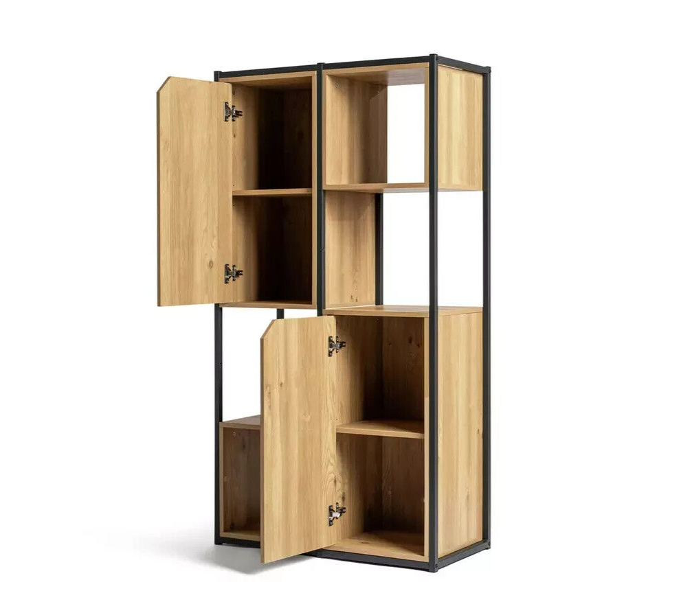 Habitat Loft Living Shelving Unit - Light Oak ( B Grade 43653 - 43662 )