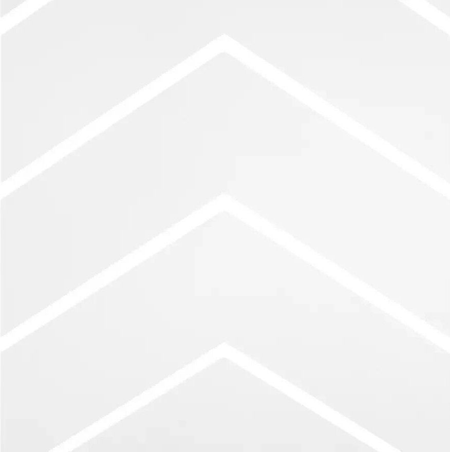 Habitat Chevron Large Radiator Cover White | Modern Radiator Cabinet with