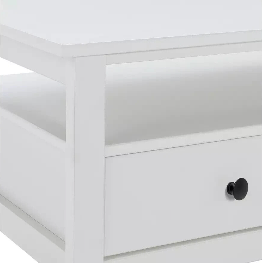 Habitat Minato 1 Drawer Coffee Table - White