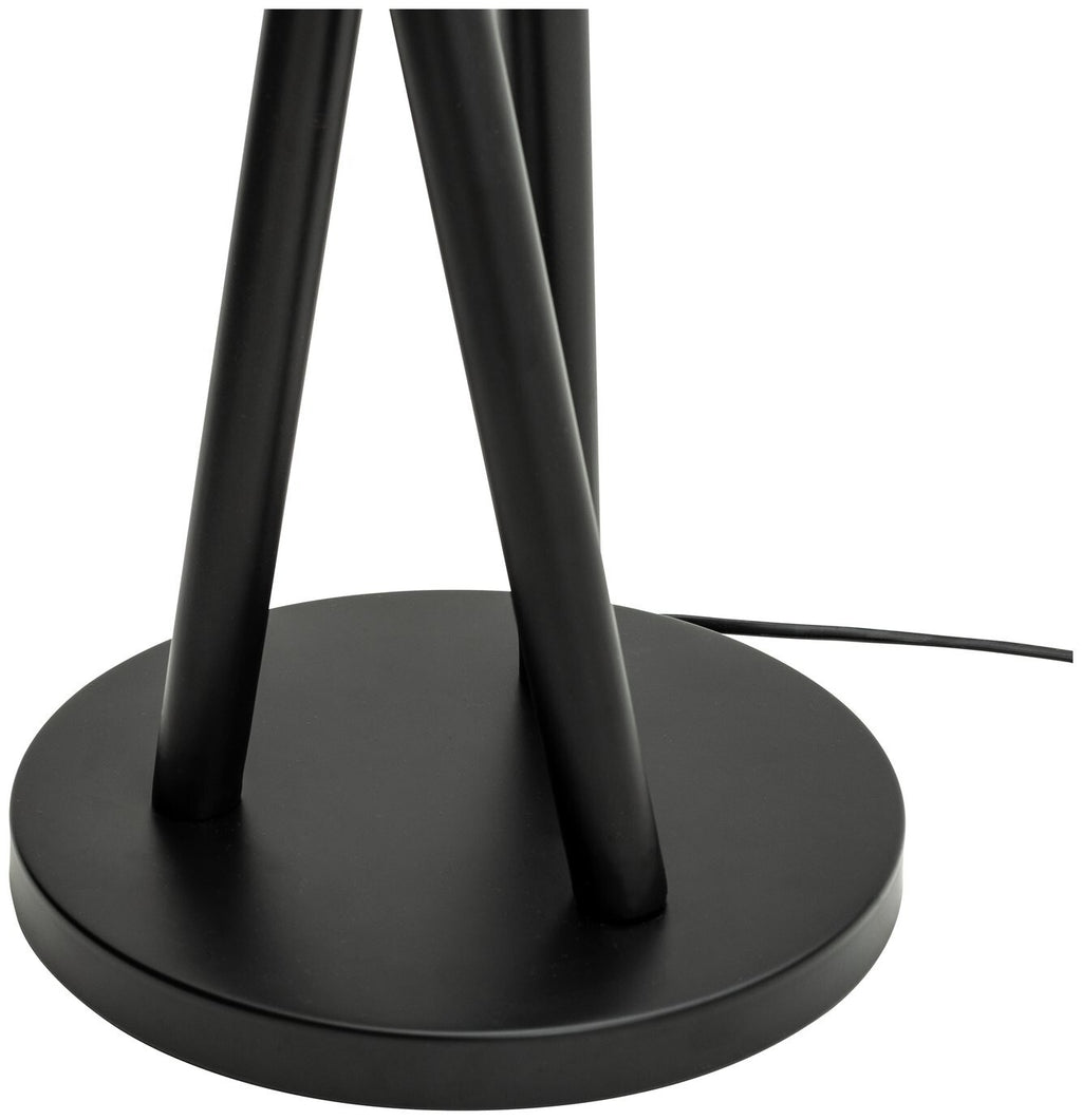 LED Bubble Floor Lamp - Black