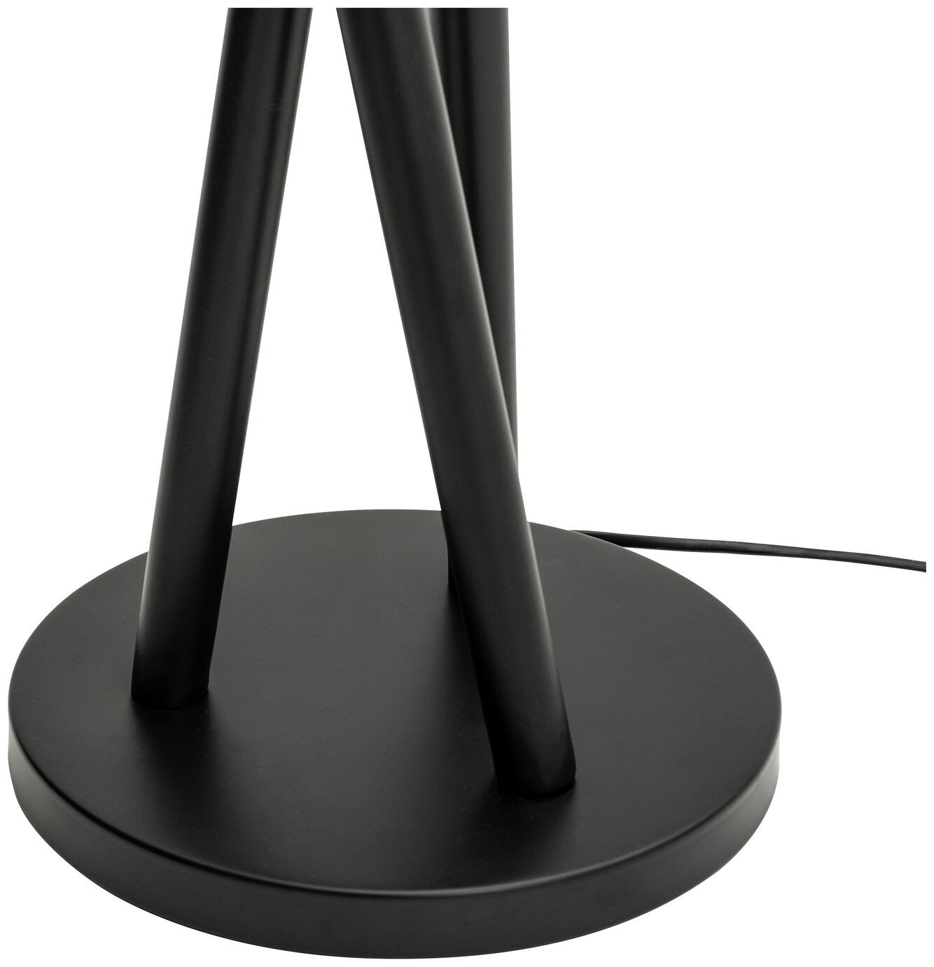 LED Bubble Floor Lamp - Black
