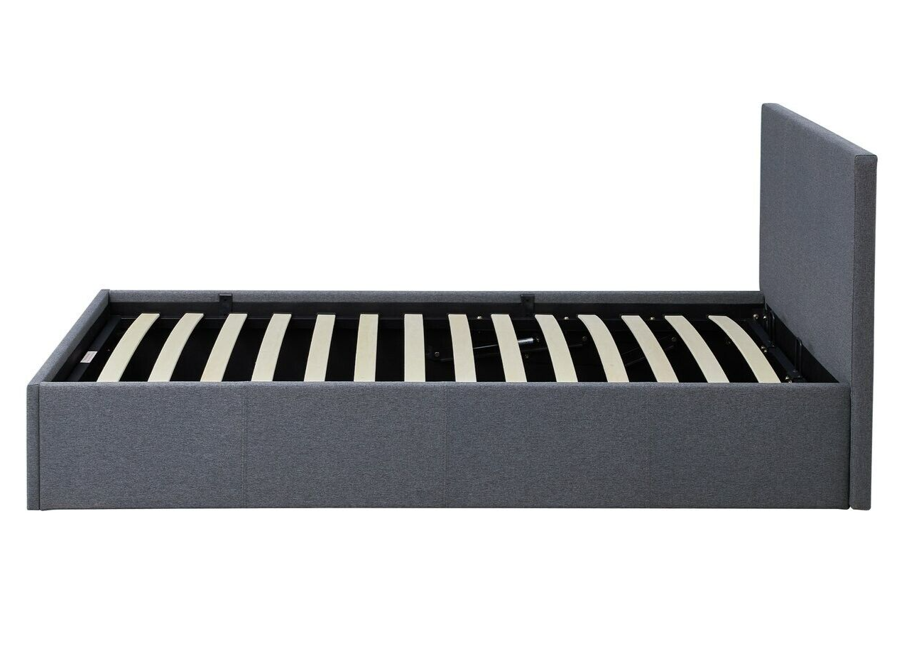 Heathdon Single End Lift Ottoman Bed - Grey
