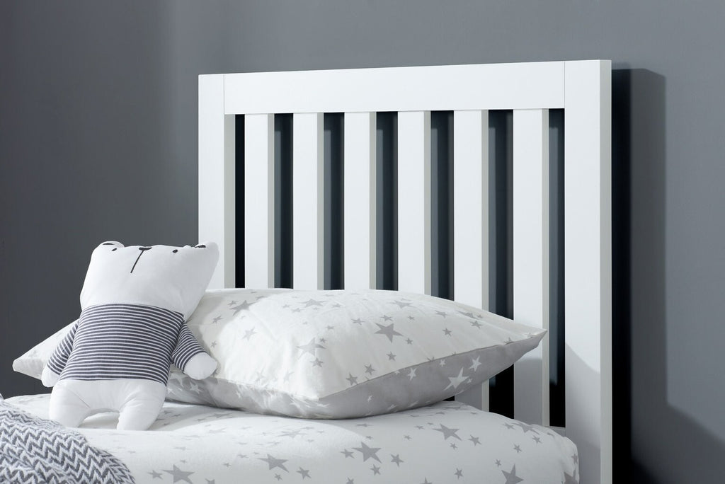 Birlea Appleby Single Wood Effect Bed Frame - White