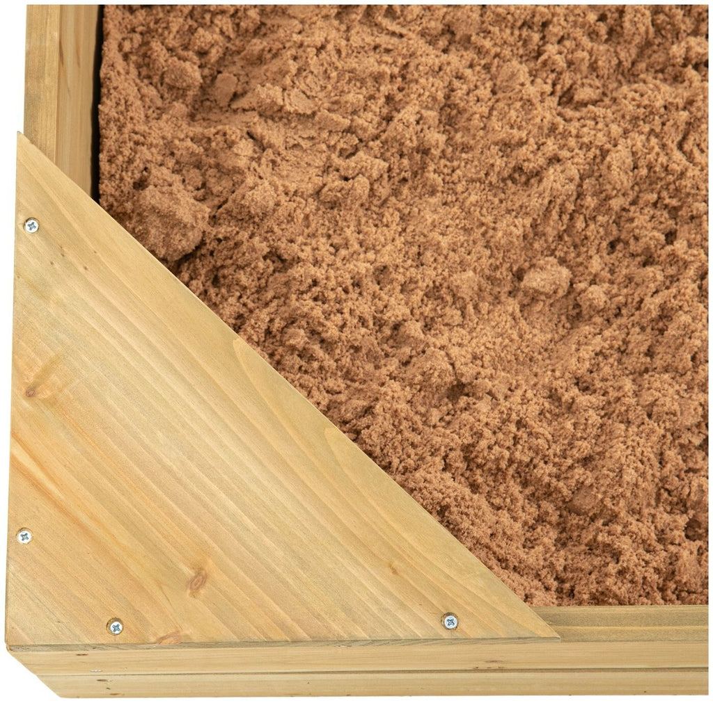 TP Toys Wooden Sandpit With Canopy