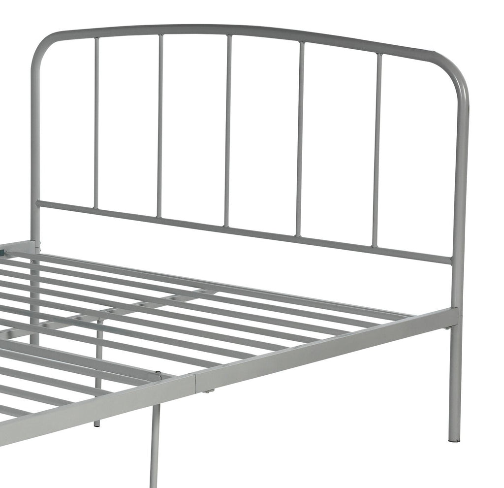 Freja Small Double Metal Bed Frame - Silver ( B Grade 35323 )