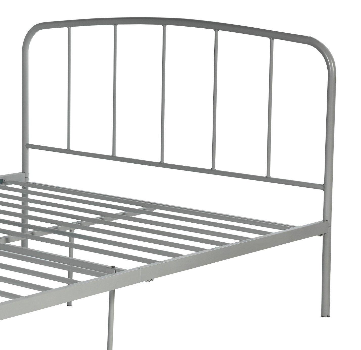 Freja Small Double Metal Bed Frame - Silver ( B Grade 35323 )